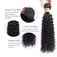 Simone Curly Bundles in Natural Color - LUX MANE HAIR by Mese