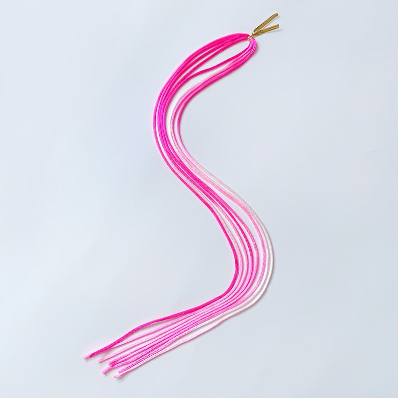 Vibrant Hair Ropes Set - Colorful Hair Accessories in Assorted Shades - LUX MANE HAIR by Mese