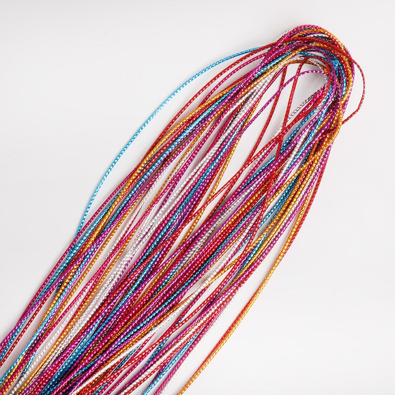 Vibrant Hair Ropes Set - Colorful Hair Accessories in Assorted Shades - LUX MANE HAIR by Mese