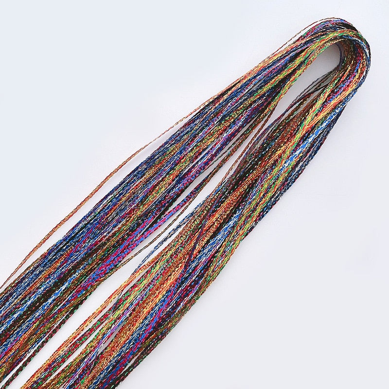 Vibrant Hair Ropes Set - Colorful Hair Accessories in Assorted Shades - LUX MANE HAIR by Mese