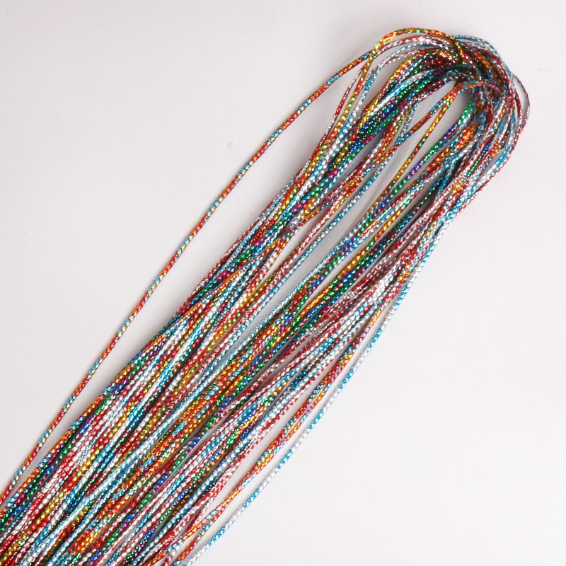 Vibrant Hair Ropes Set - Colorful Hair Accessories in Assorted Shades - LUX MANE HAIR by Mese
